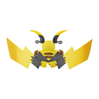 Officiële Pokemon center knuffel mega Raichu X +/- 58cm 